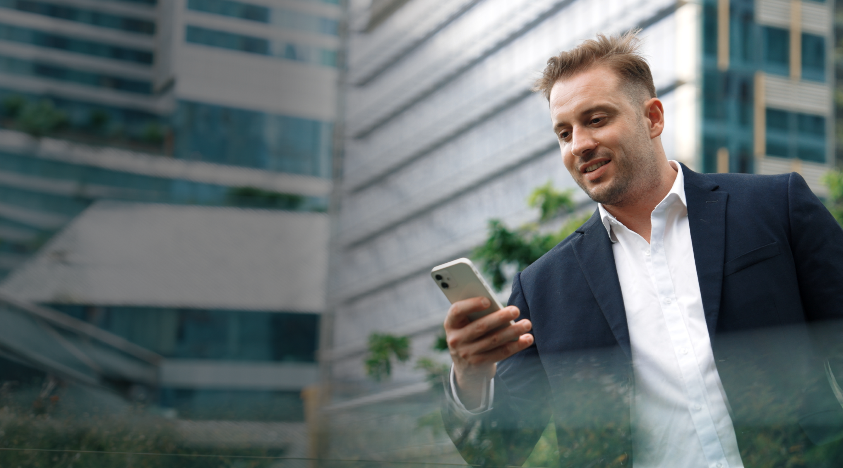 sole-practitioner-reading-client-texts-on-smartphone