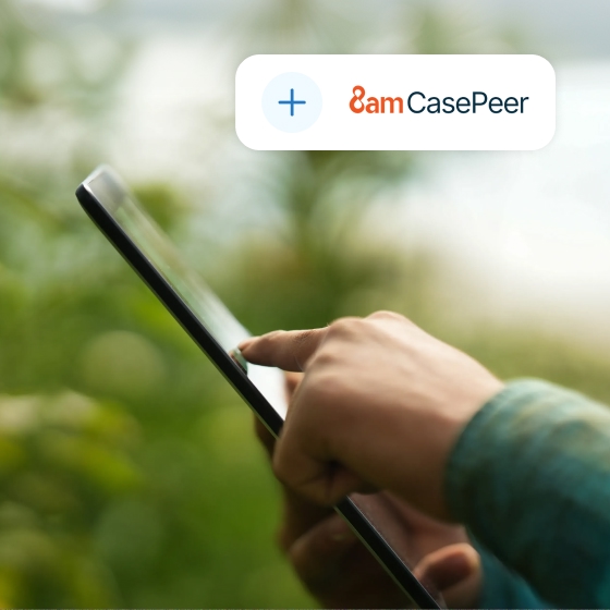 Adding Casepeer with tablet outdoor
