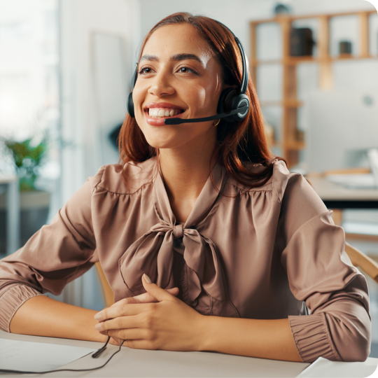 Bilingual receptionist